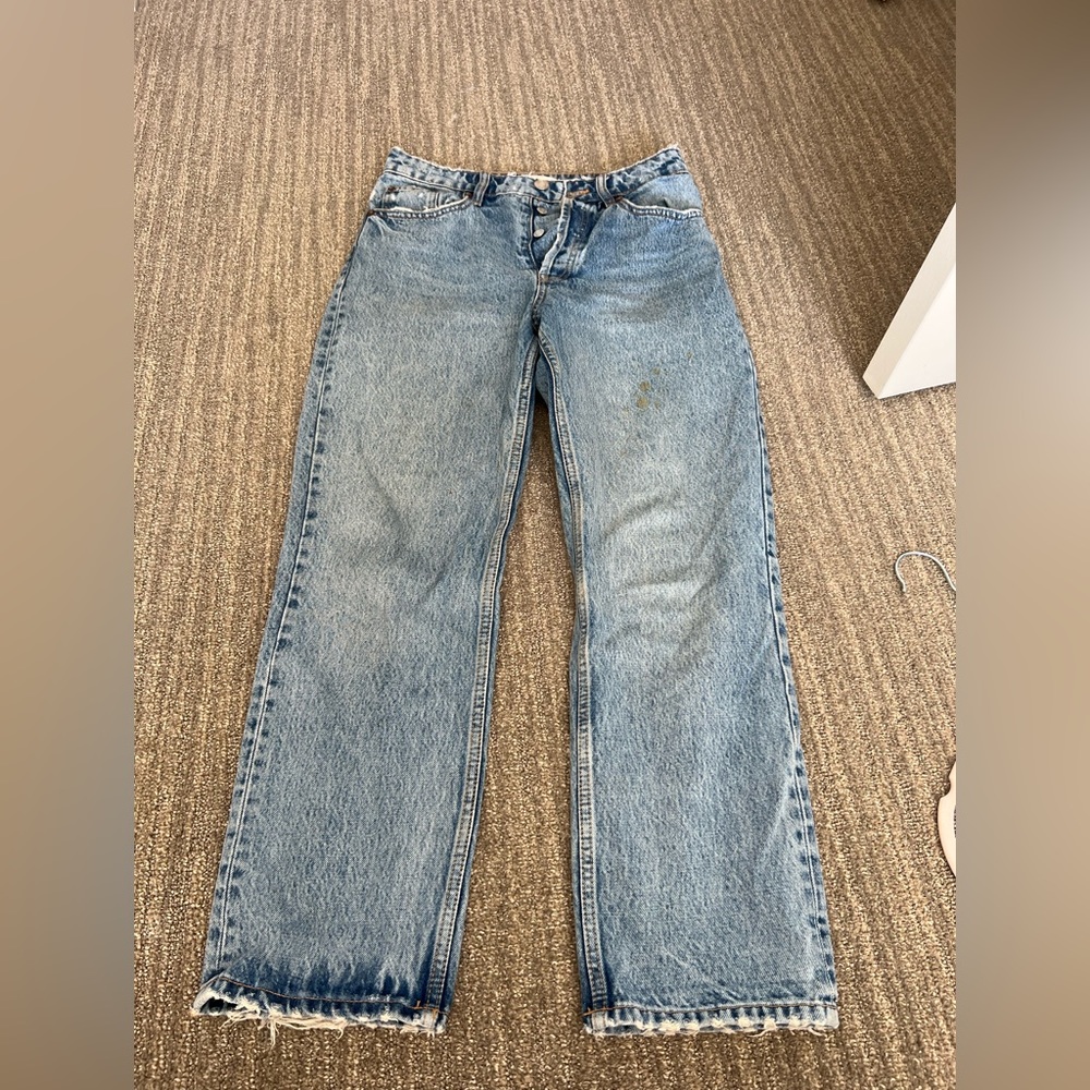 Zara straight leg jeans